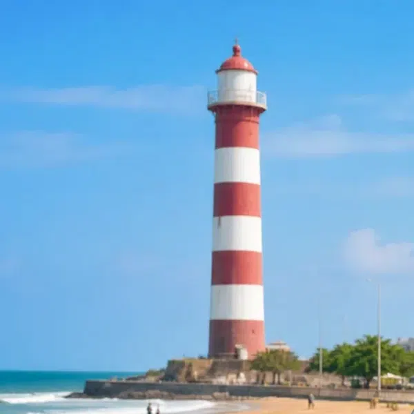 Marina Lighthouse in Chennai