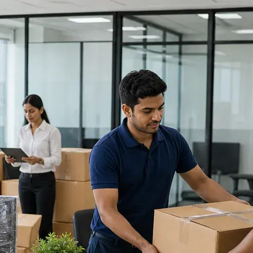 Office asset review and relocation planning